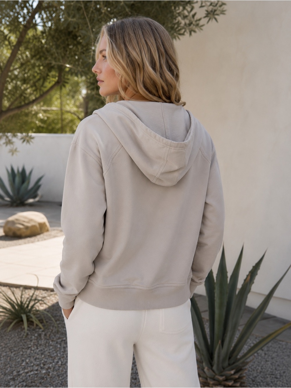 Athleta Retroterry Full Zip Hoodie Size M - Picture 2 of 12